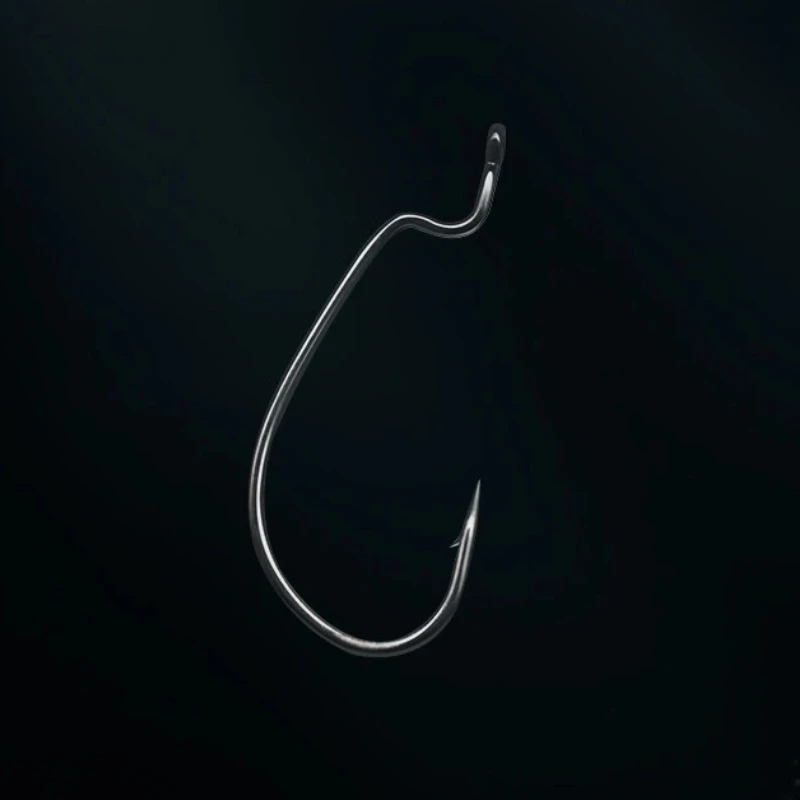 Micro anzuelo offset para Texas rig