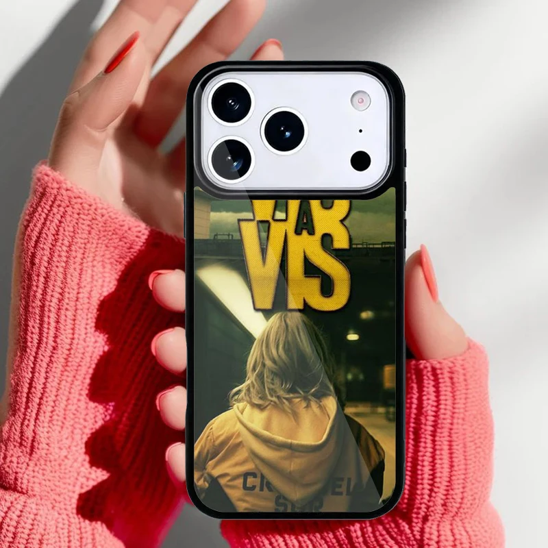 Funda para iPhone diseño póster TV - vista trasera