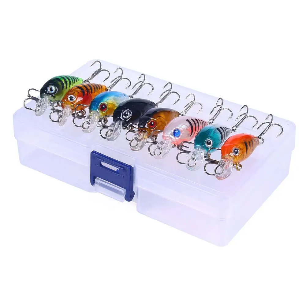 Detalle del cuerpo duro y labio frontal del crankbait