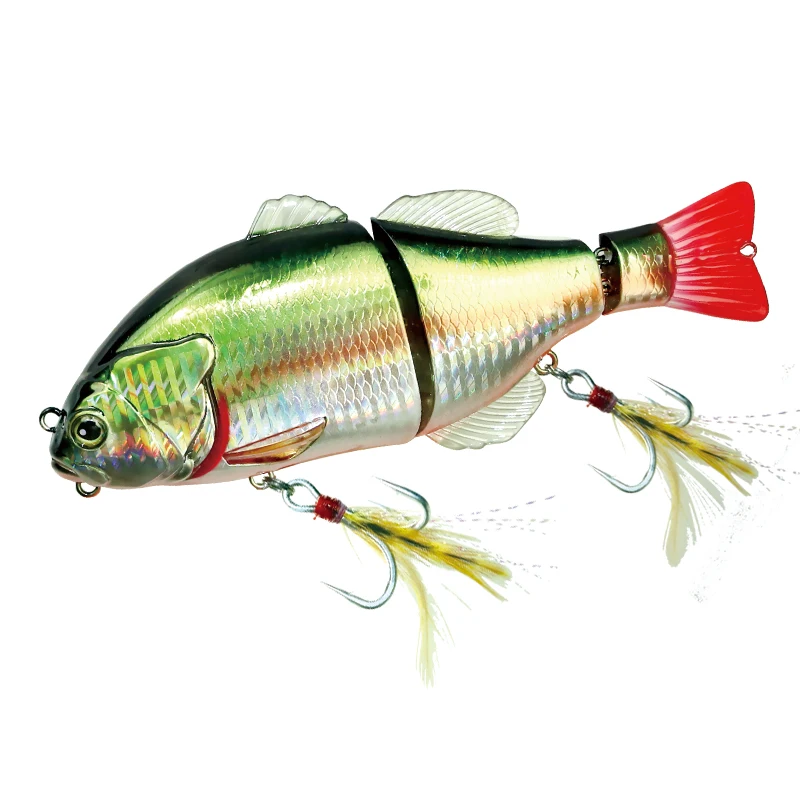 Swolfy Ardid Swimbait de 3 segmentos – Crankbait hundimiento - imagen 5
