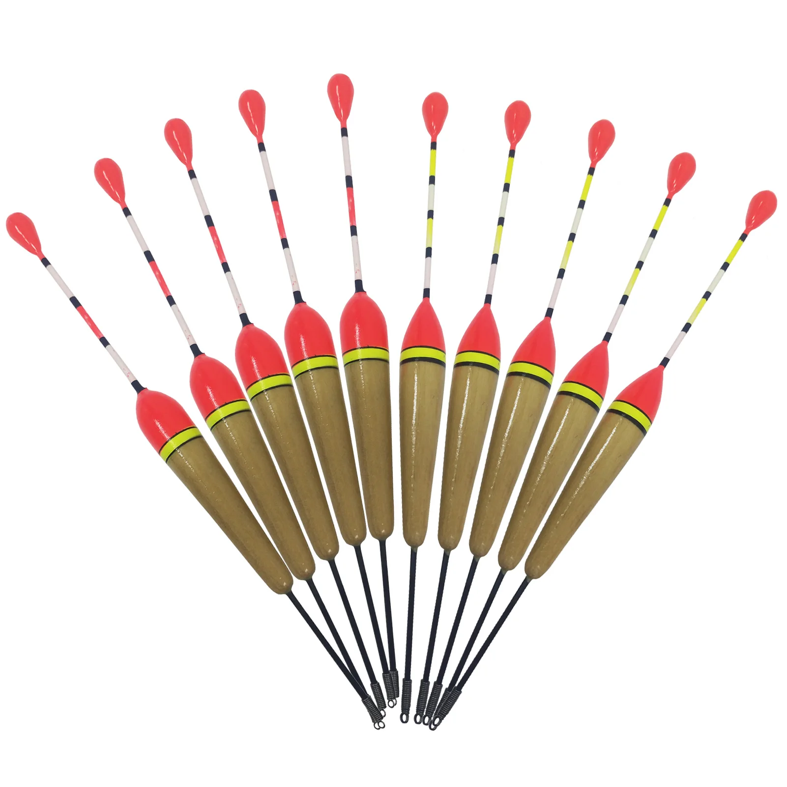 Flotadores Bobber de pesca en pack