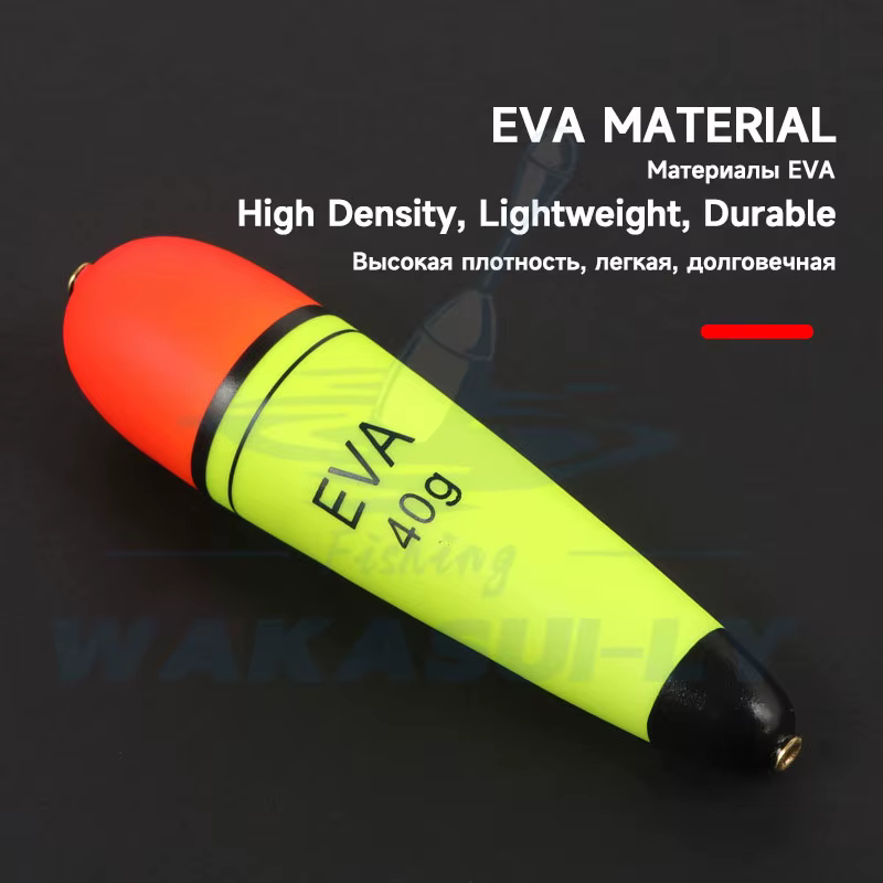 Flotador deslizante lubina EVA gran barriga – largo alcance fluorescente - imagen 2