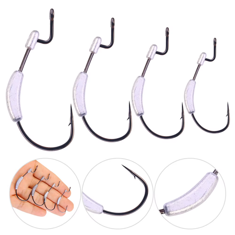Anzuelos Jig Head Giratorios 7g para Vinilo y Lubina - imagen 4