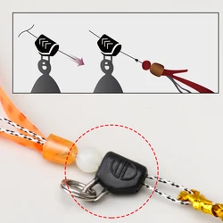 Flotador TEASER Iso con Perla Luminosa y Clip – Accesorios Etsuki