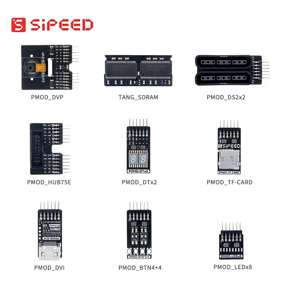 Módulo LED HUB75E Sipeed Tang FPGA PMOD con interruptor y HDMI - imagen 3
