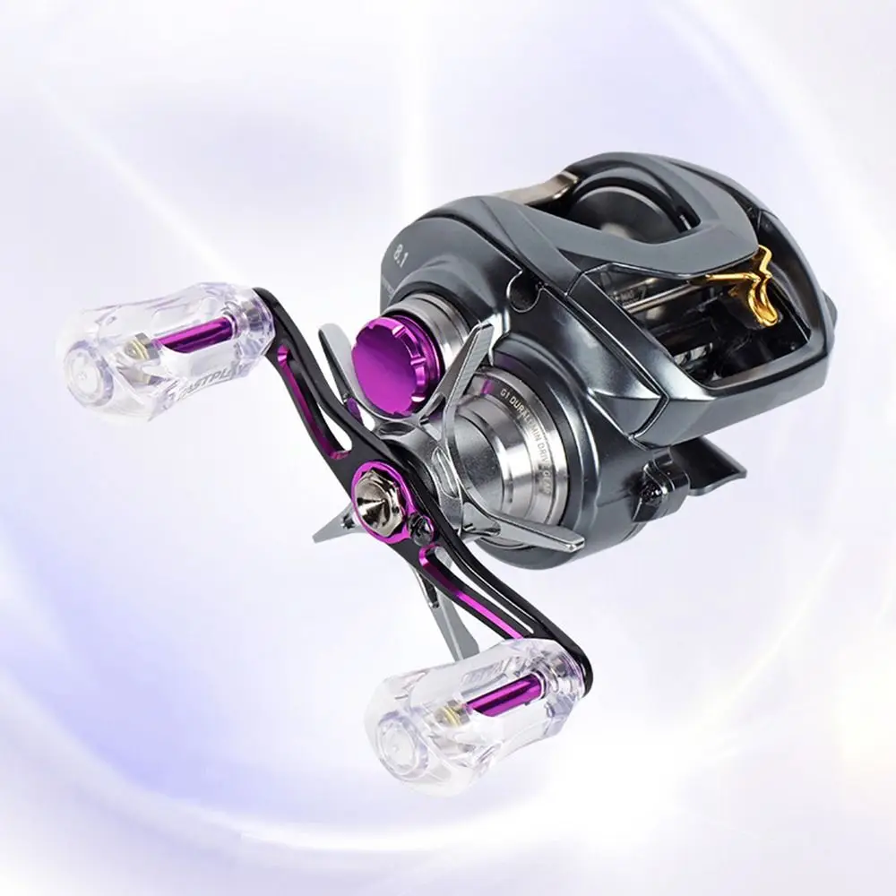 Manivela de carrete baitcasting de aluminio para montaje lateral - imagen 2