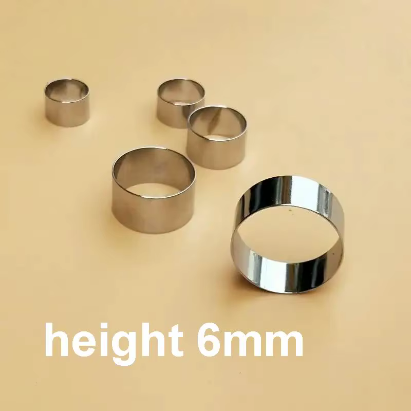 Anillo Guía PR00D – Aceroinoxidable plata 6mm para caña de pescar