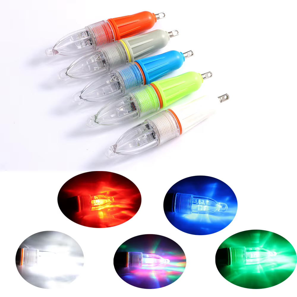 Señuelo LED 13 cm para pesca nocturna impermeable