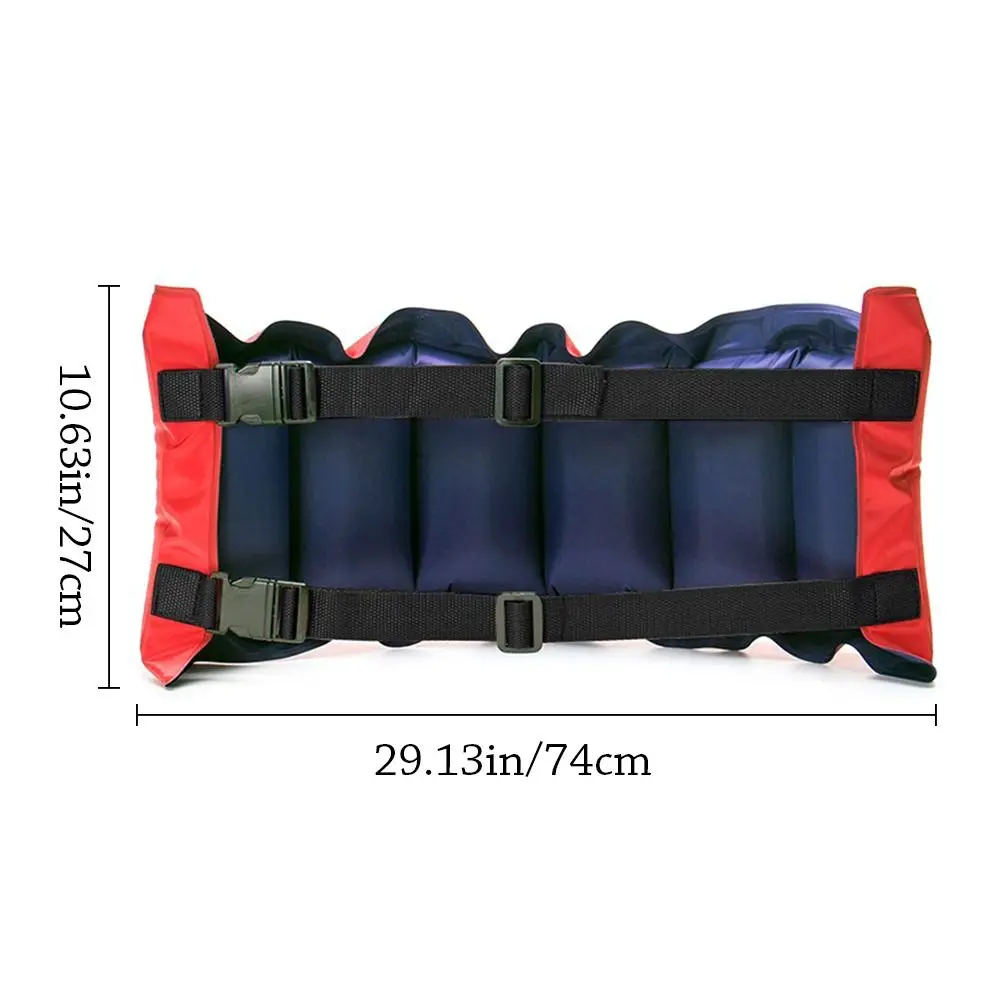 Cinturón de natación inflable reforzado con hebilla ajustable