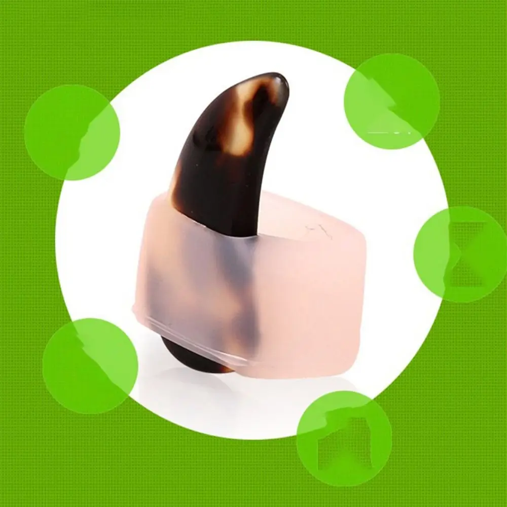 Protector de uñas de silicona para guzheng, práctica sin postizas - imagen 4