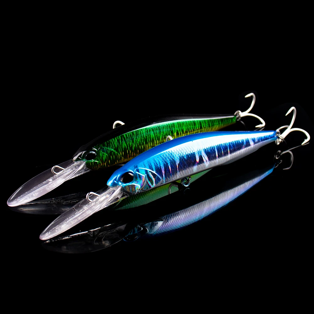 CCLTBA Sinking Minnow — Señuelo hundido para lance largo - imagen 2
