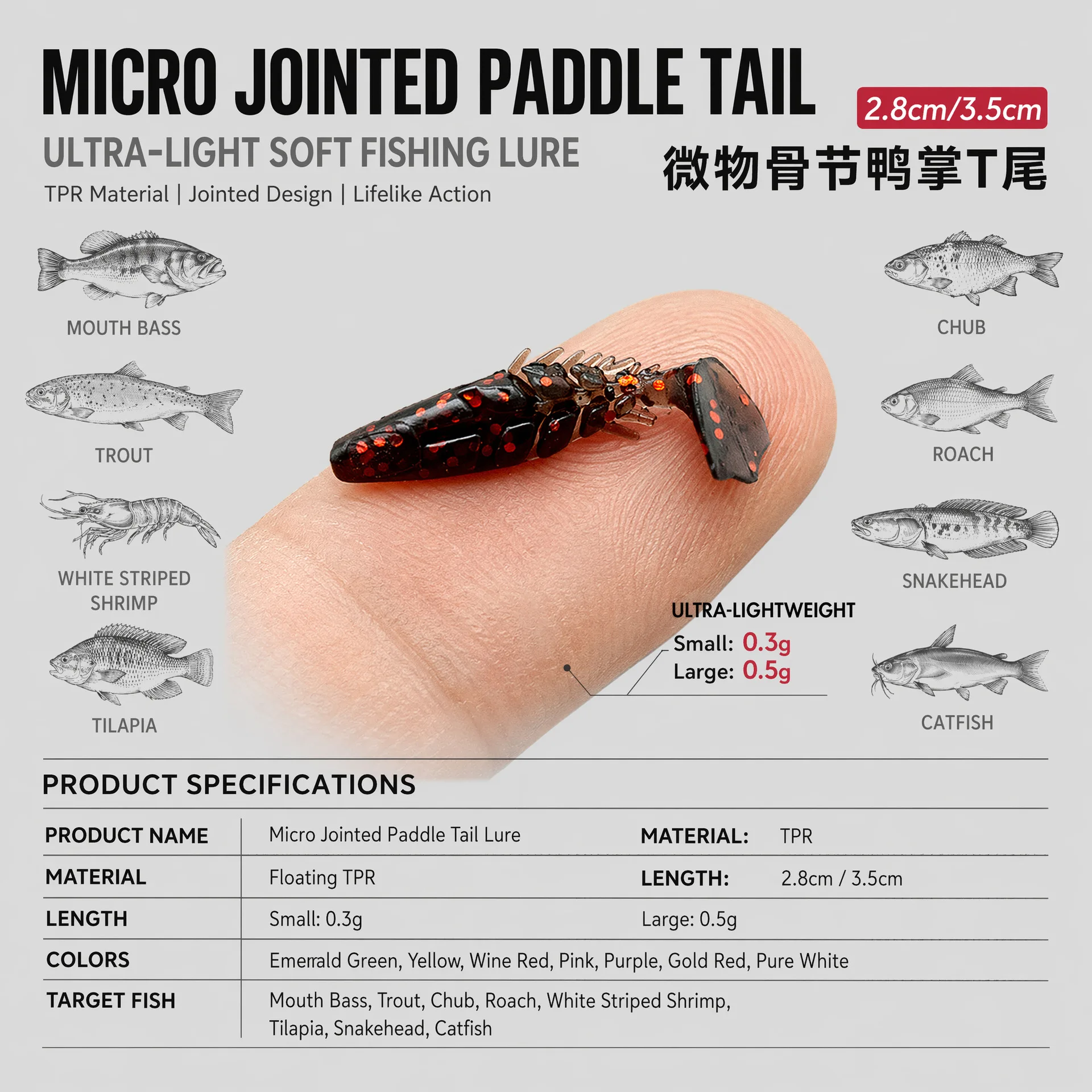 Señuelos blandos para trucha: vinilo, swimbait y jig - imagen 3