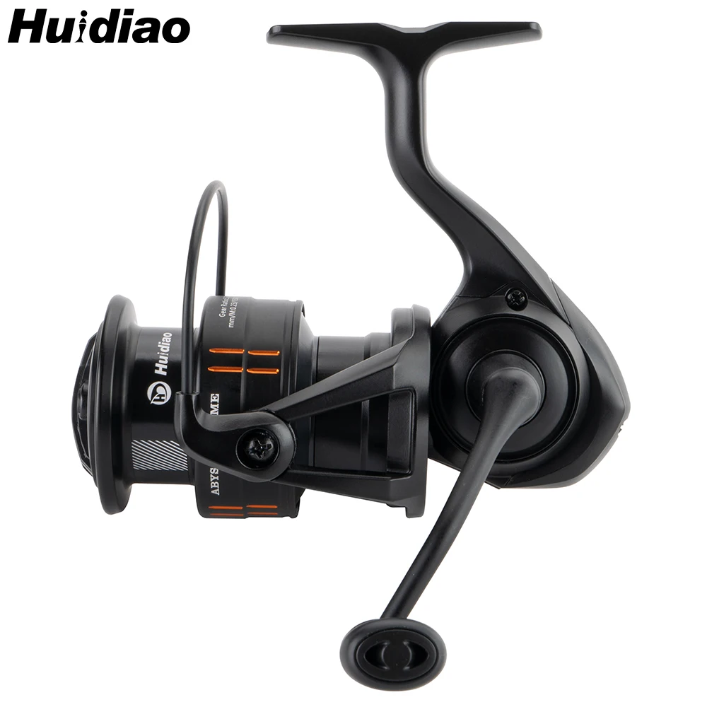 Carrete de pesca giratorio Huidiao Zero Play finesse con freno suave