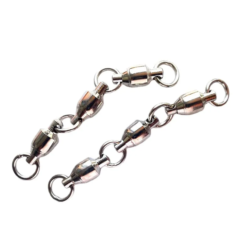 Conector doble swivel en configuración de aparejo