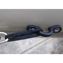 Ojales elásticos para kayak con lazo de cuerda, ganchos y clips