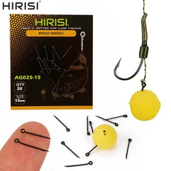Hirisi Ronnie Hair Rig para boilies con púas de acero inoxidable