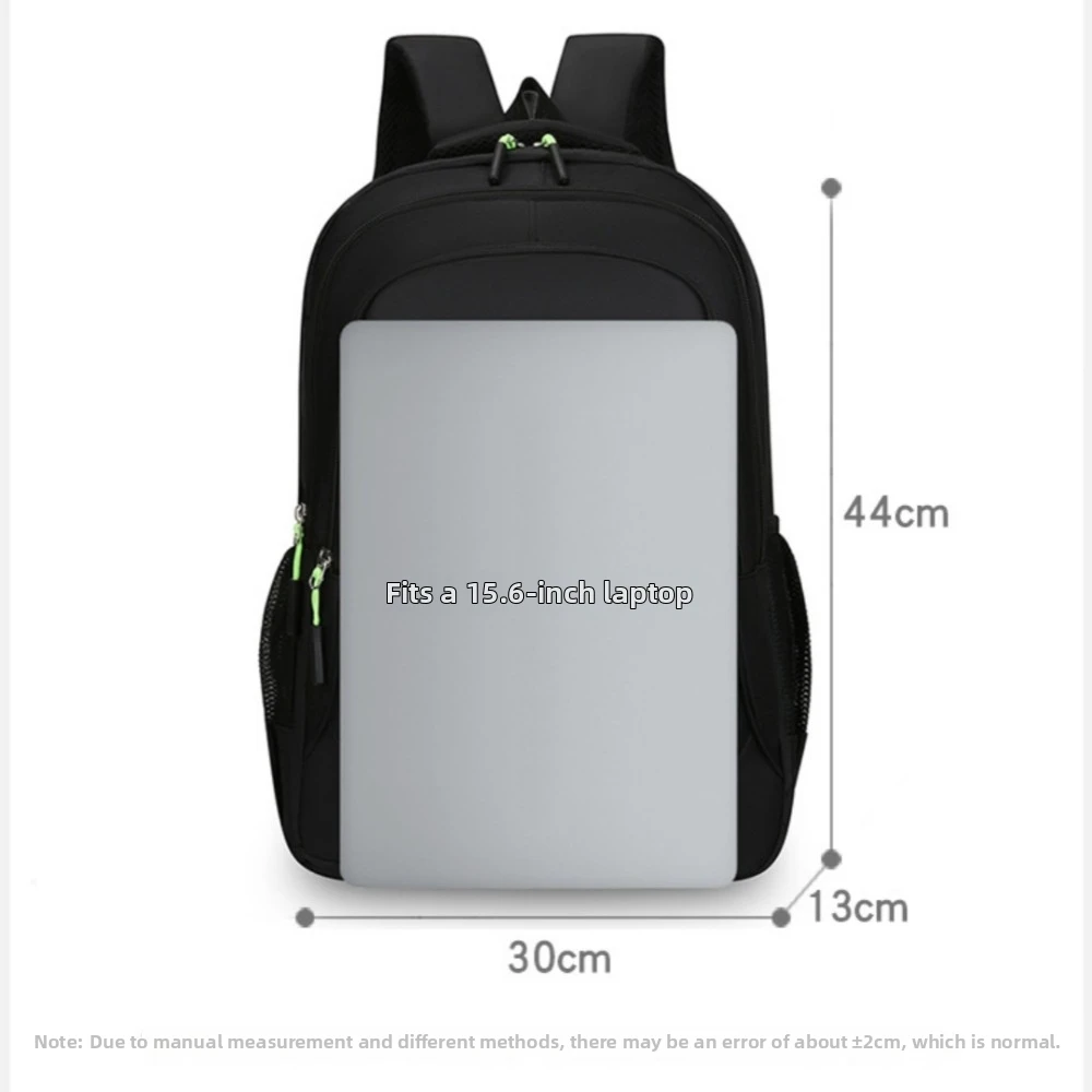 Mochila de nailon multicapa con bolsillos y compartimentos - imagen 4