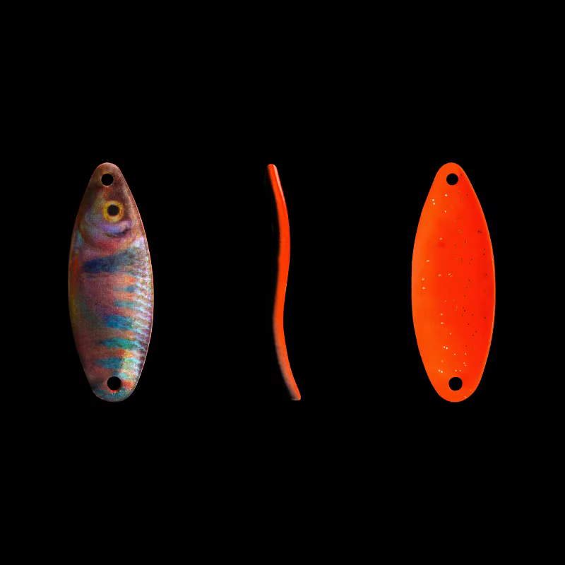 Spinnerbait LETOYO luminosa – Señuelo para trucha - imagen 5