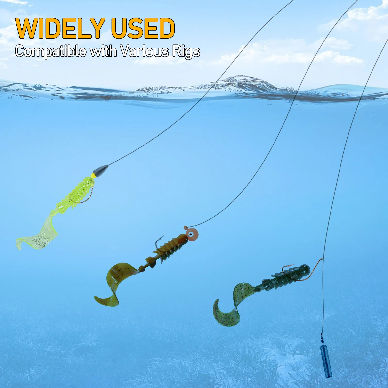 Swimbait 7g multiespecie – Señuelo blando para lubina y trucha - imagen 3