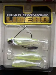 Anzuelo Jig Head con cabeza de plomo Luretv Raid Same Style - Vinilo T-tail 5g 7g