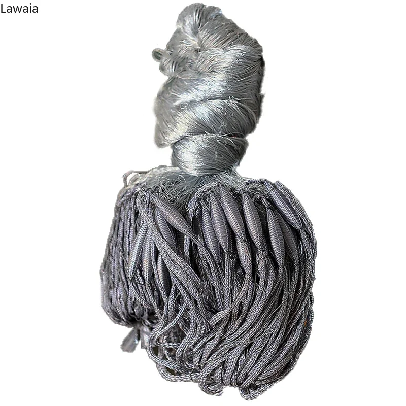Lawaia Red de pesca multifilamento colgante tres capas río - imagen 2