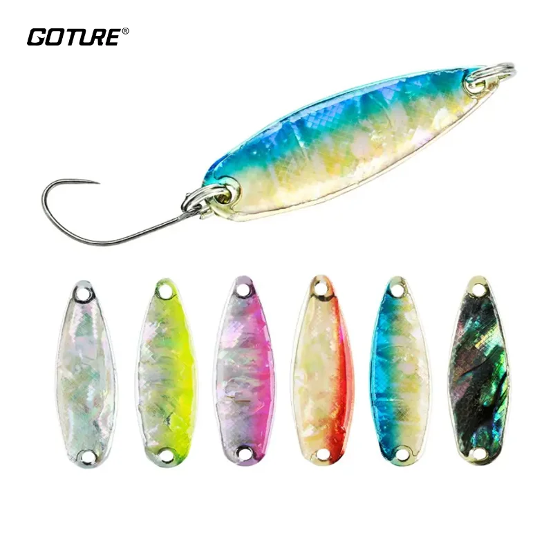 Señuelo Cuchara Agitadora Goture para trucha y lubina