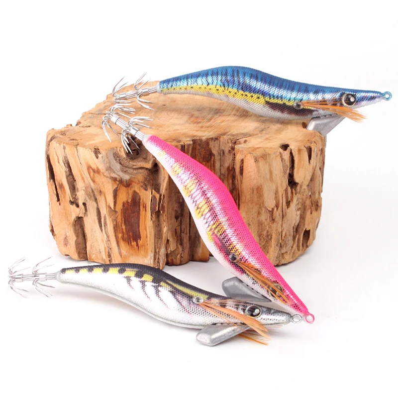 Señuelos jigs de calamar noctilucientes Ruke - spinnerbait - imagen 4