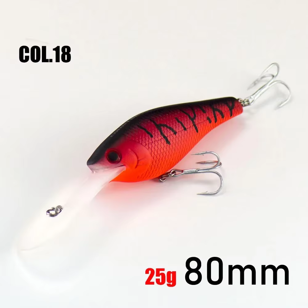 Countbass Crankbait señuelo duro para aguas profundas lanzado largo