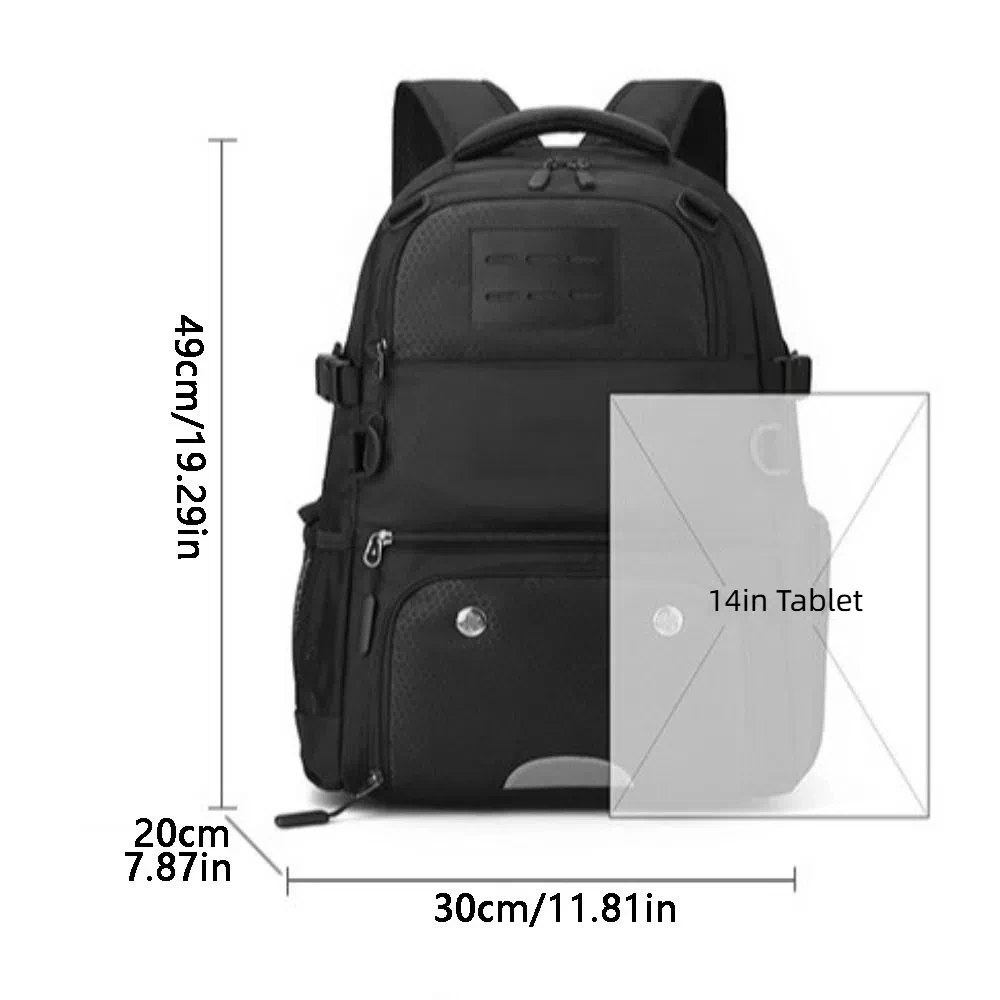 Mochila deportiva con compartimentos