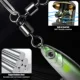 FishTrip aparejos con esmerillón tres vías y conector giratorio - imagen 3