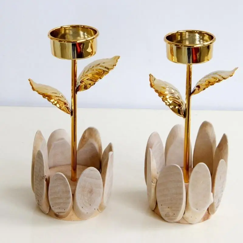Imagen adicional del candelabro en un entorno decorativo