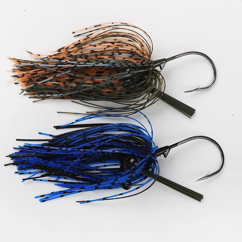 FISHINGFANS Chatterbait Spinnerbait anti-enredos para lubina - imagen 2