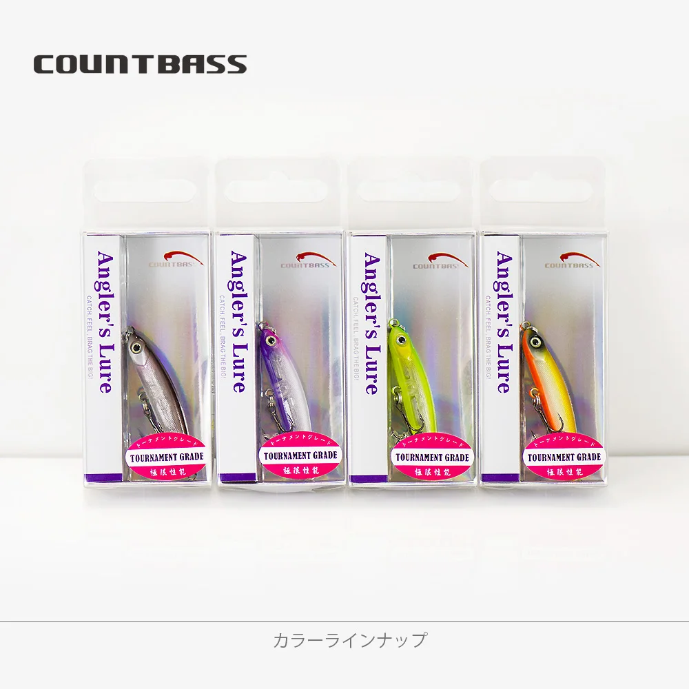 COUNTBASS Wobblers de Lápiz Hundido – Cebos Duros para Lucio - imagen 5