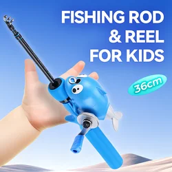 WEIHE Cañas telescópicas MiNi portátiles para pesca