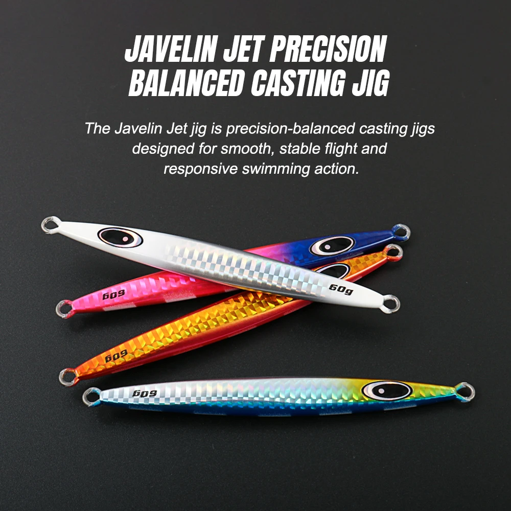 Versatilidad del Javelin Jet Metal Jig en diferentes hábitats