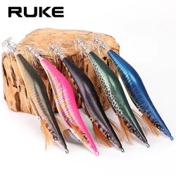 Señuelos jigs de calamar noctilucientes Ruke - spinnerbait