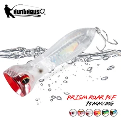 Hunthouse PRISM ROAR Popper flotante para pesca de lubina