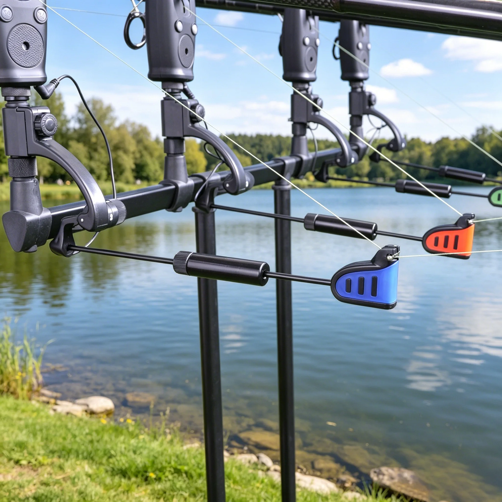 Hirisi B2030 swingers LED para pesca de carpa, indicadores de picada - imagen 5