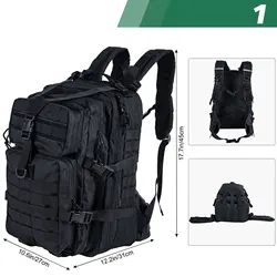 Mochila táctica impermeable Goture Molle con bolsillos