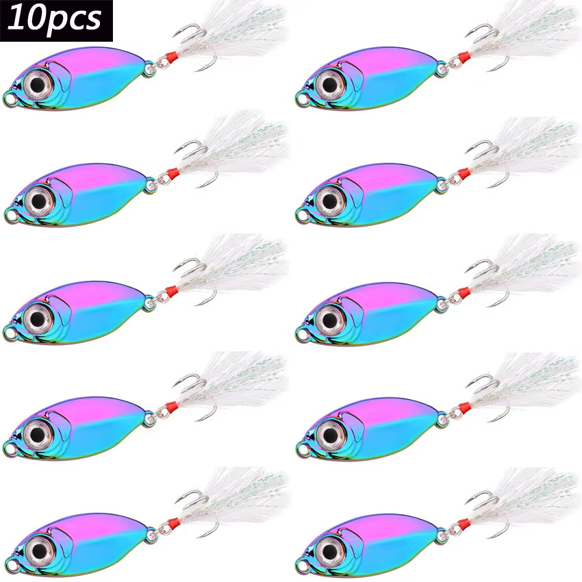Señuelo Micro Jig Metálico para pesca en agua salada - imagen 3