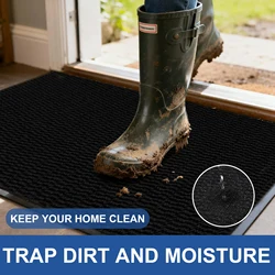 Alfombra pasillo antideslizante base goma absorbente baño cocina