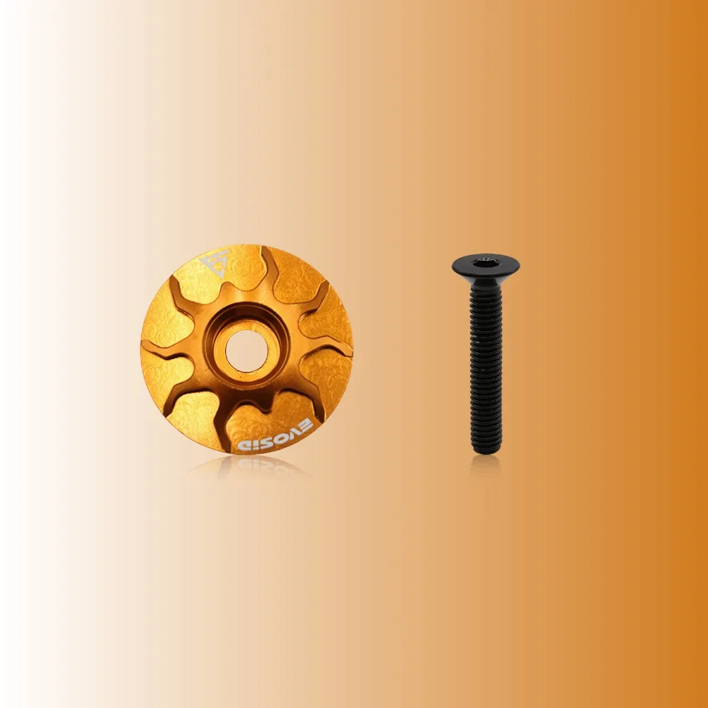 Tapa de dirección CNC con tornillo para bicicleta MTB y carretera - imagen 2