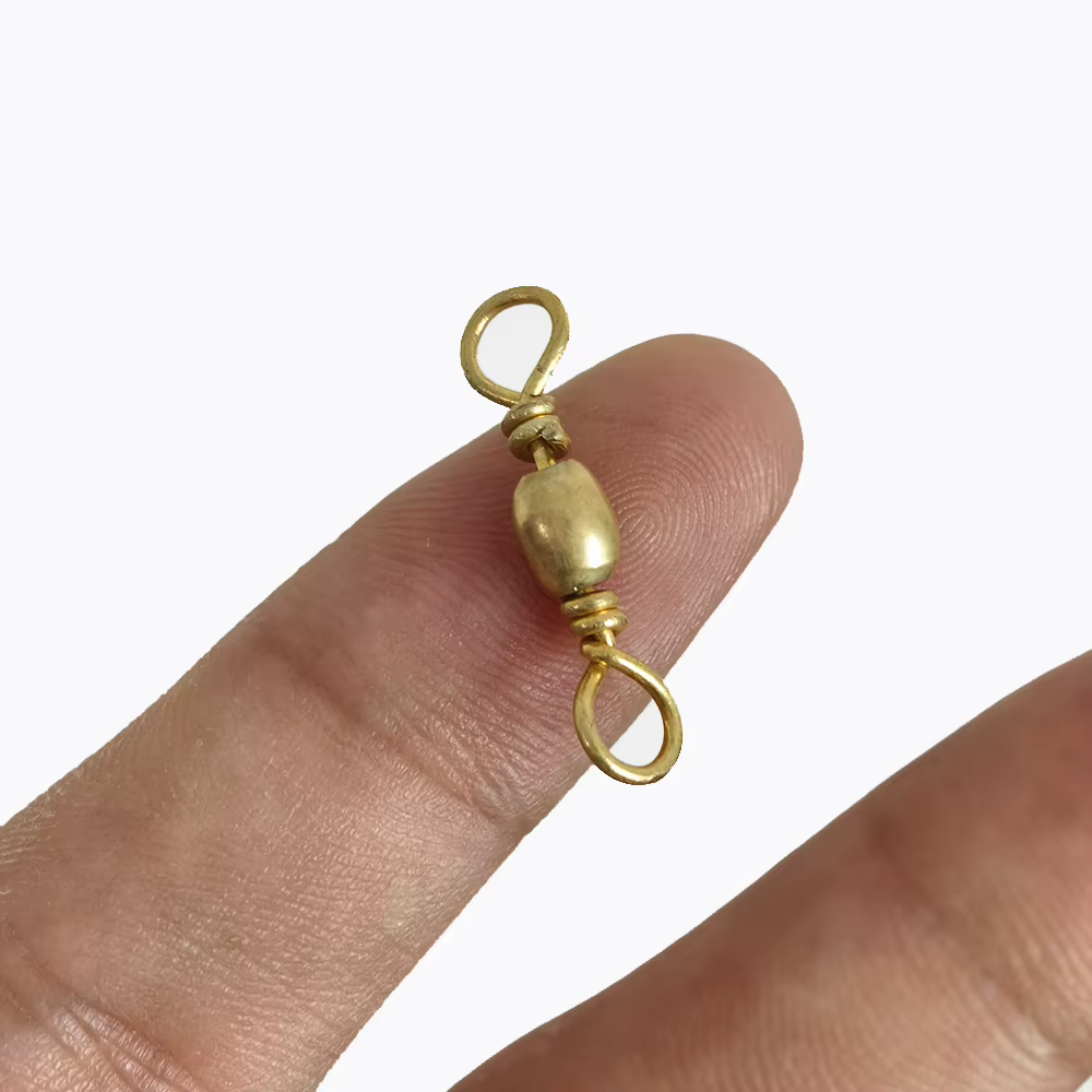 Senuelos para pez gato cobre con anillo solido y sedal Barril carpa - imagen 5