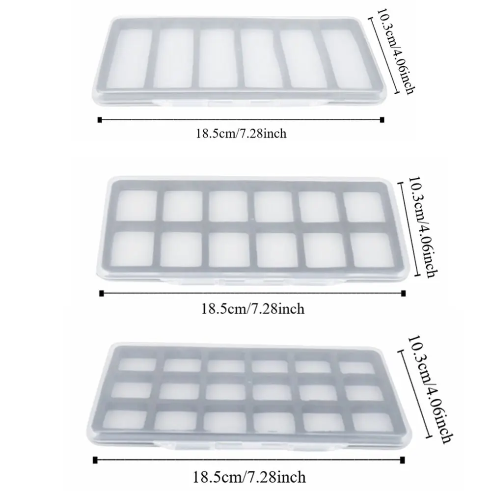 Caja para Pesca con Mosca: tapa transparente y almohadilla magnética - imagen 5
