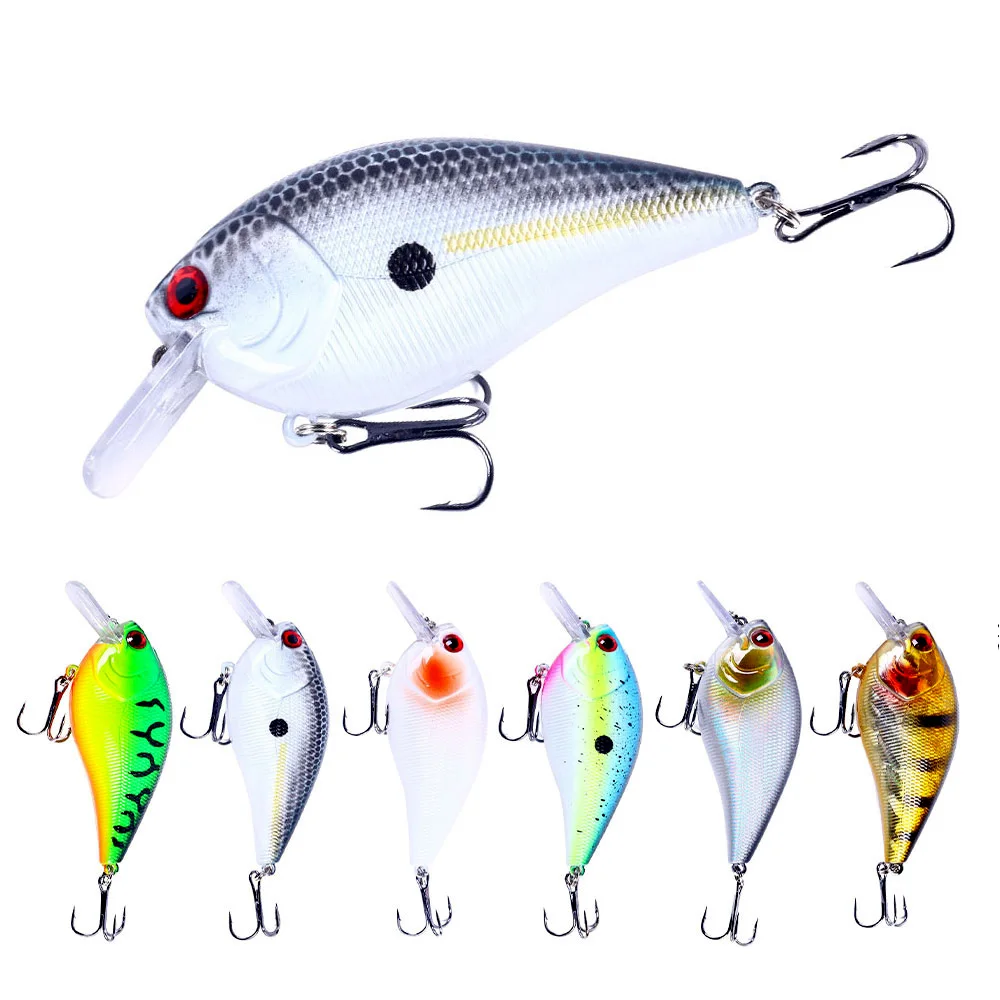 Crankbait con acabado y perfil 3D