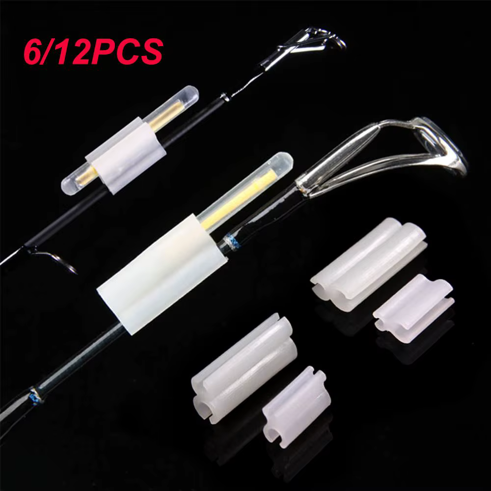 Clip luminoso fluorescente para caña de pescar – Punta nocturna reutilizable - imagen 2