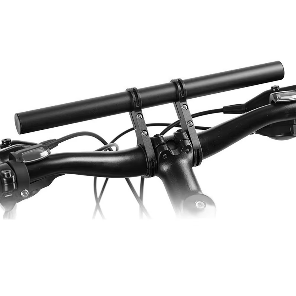 extensor manillar bicicleta negro montaje fácil