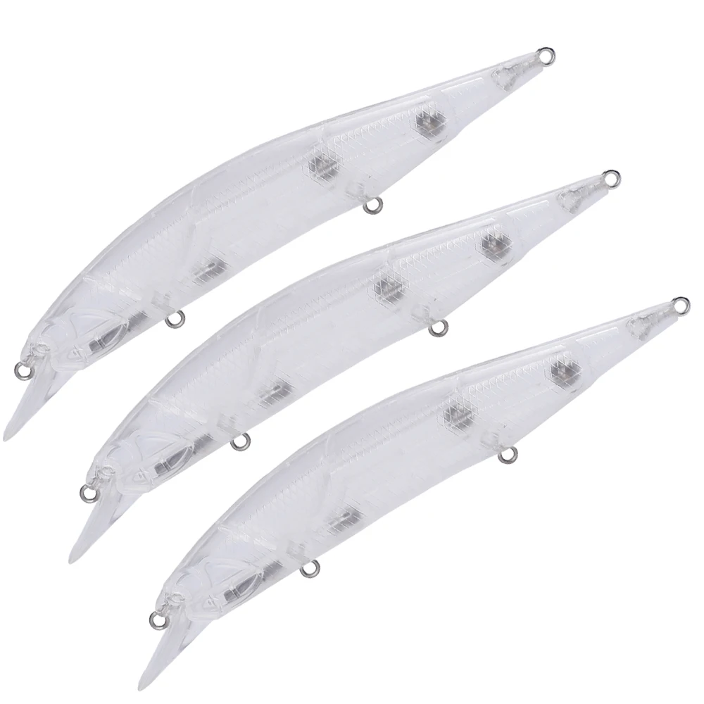 Dr.Holife pececillos sin pintar cebo duro 13,5 cm