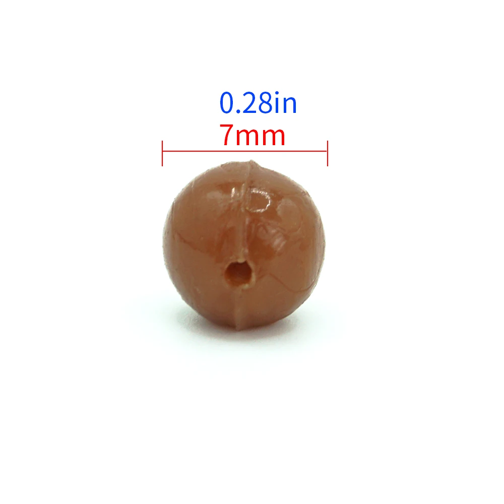 Cebo bola flotante de silicona Hirisi para carpa con cuentas - imagen 3