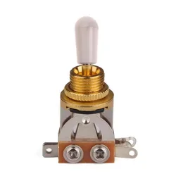 Interruptor selector de pastillas Les Paul con tapa de punta